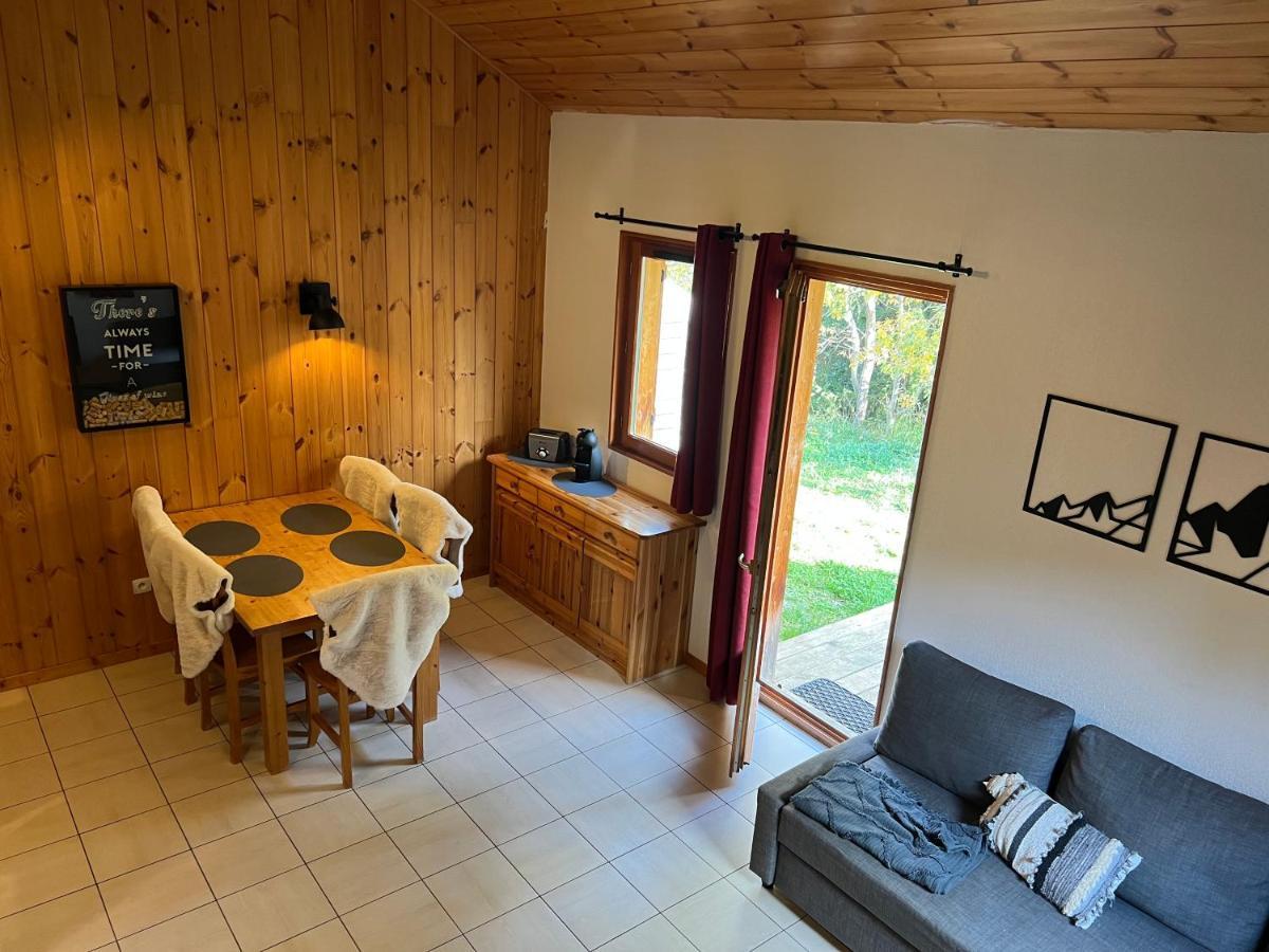 Chalet By Sophie Superdevoluy Avec Piscine المظهر الخارجي الصورة