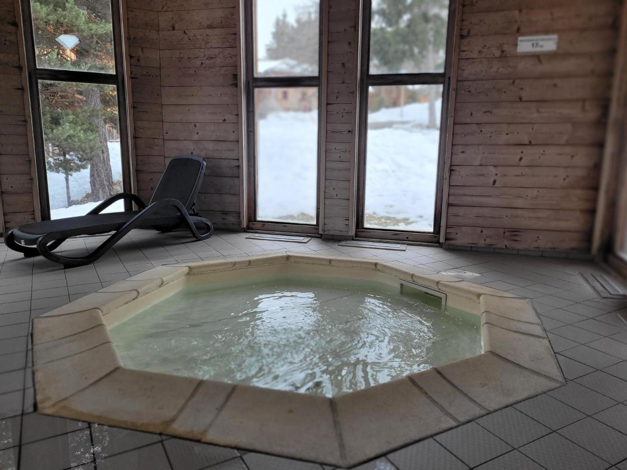Chalet By Sophie Superdevoluy Avec Piscine المظهر الخارجي الصورة